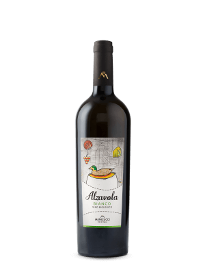 Wijn Alzavola Bianco gemaakt door het wijnhuis Menicucci